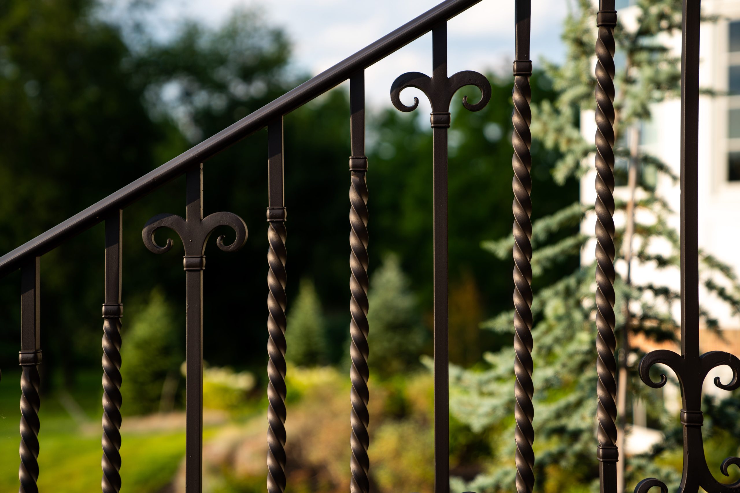 Exterior Iron Railings